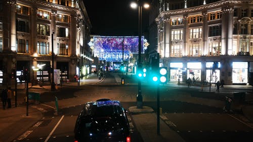 有关伦敦, 假日季节, 圣诞气氛的免费素材视频