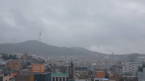 有关多云的, 天空, 山的免费素材视频