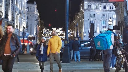 有关交通, 人群, 伦敦市中心的免费素材视频