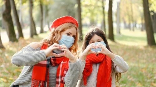 有关保护, 儿童, 口罩的免费素材视频