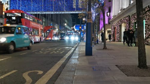 有关伦敦市中心, 双层巴士, 大不列颠的免费素材视频