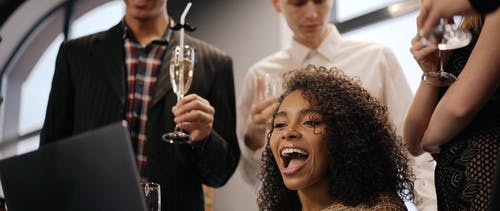 有关女人, 庆祝, 技术的免费素材视频