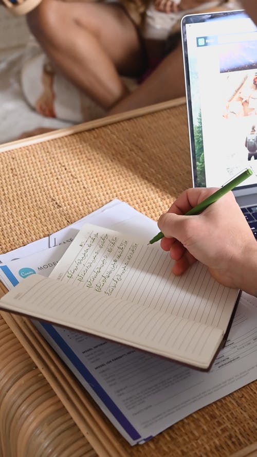 有关垂直视频, 写作, 工作的的免费素材视频