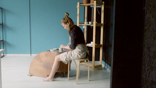 有关制陶工人, 创作的, 创造力的免费素材视频