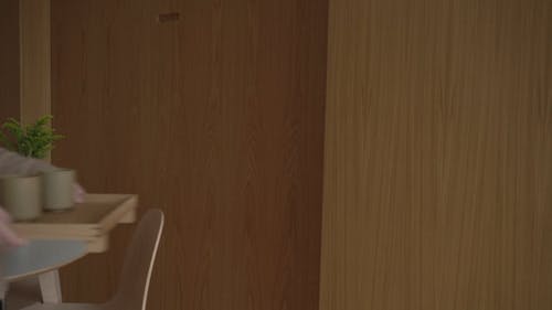 有关＃室内, 手, 托盘的免费素材视频