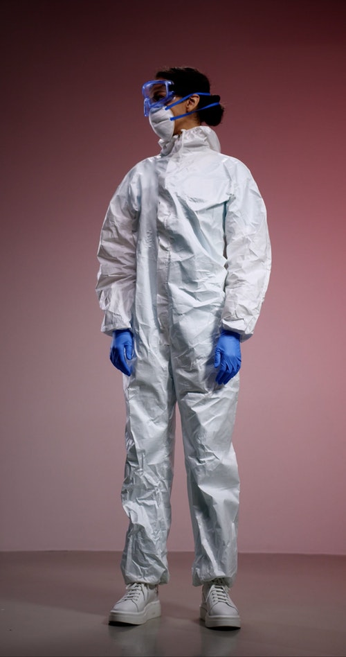 有关covid-19,个人保护设备,严肃的免费素材视频