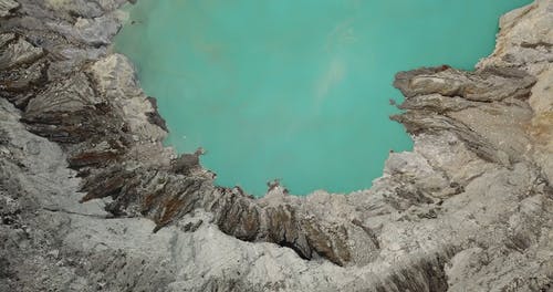 有关岩石的, 户外, 湖的免费素材视频