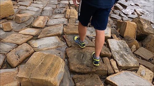 有关尺, 岩石, 岩石的的免费素材视频