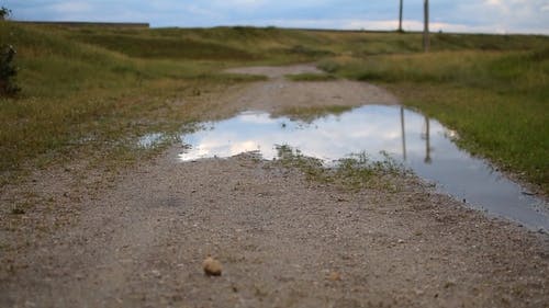 有关地面, 水坑, 水体的免费素材视频