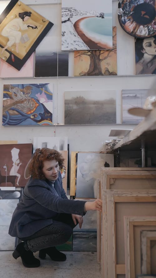 有关创造力, 垂直视频, 涂料的免费素材视频