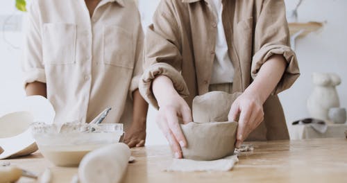 有关制陶工人, 创建, 嗜好的免费素材视频