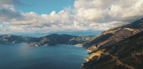 有关多云的, 天空, 山的免费素材视频