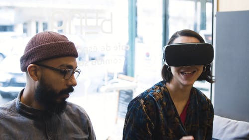 有关3C用品, VR, 人的免费素材视频