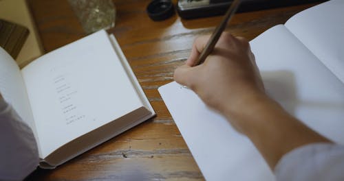 有关仿形, 作家, 写作的免费素材视频