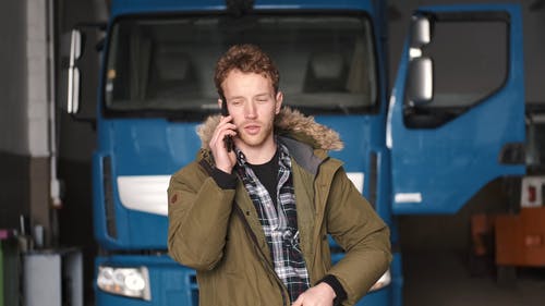 有关人, 卡车, 手机的免费素材视频