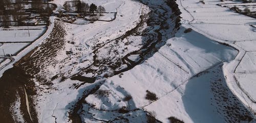 有关下雪的, 冬季, 冷的免费素材视频