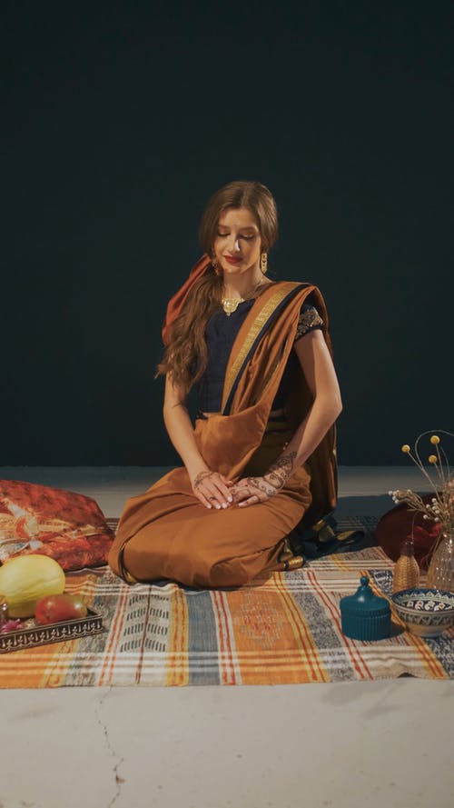 有关传统服饰, 印度, 印度教节日的免费素材视频