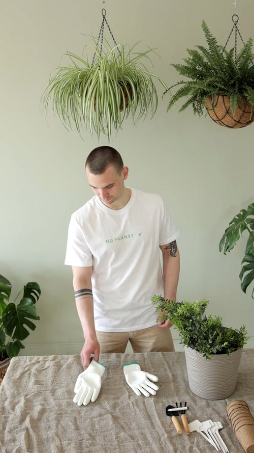 有关人, 刺青的, 园丁的免费素材视频