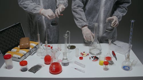 有关培养皿, 实验室设备, 手的免费素材视频