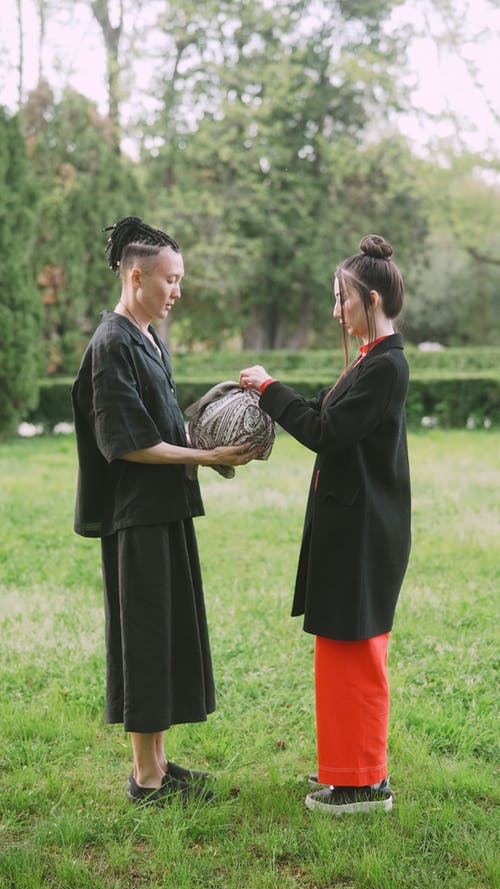 有关传统服饰, 印花大手帕, 和服的免费素材视频