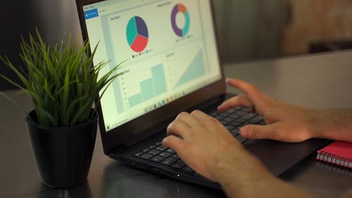 有关图, 图表, 手的免费素材视频