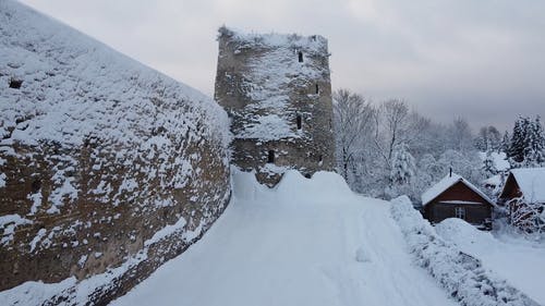 有关@户外, 下雪的天气, 冬季的免费素材视频