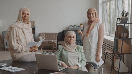 有关一起, 伊斯兰教, 女性的免费素材视频