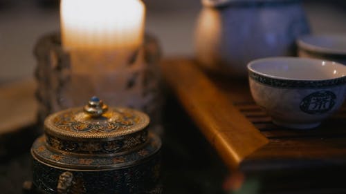 有关下午茶时间, 传统, 木托盘的免费素材视频