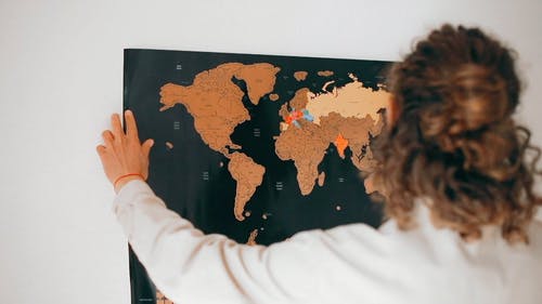 有关人, 印记, 后视图的免费素材视频