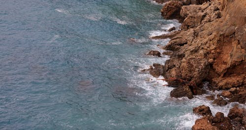 有关天性, 岩石, 岩石海岸的免费素材视频