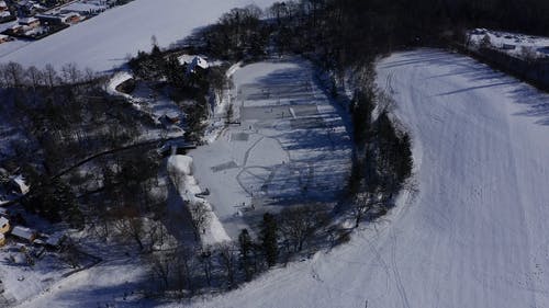 有关下雪的, 公园, 冬季的免费素材视频