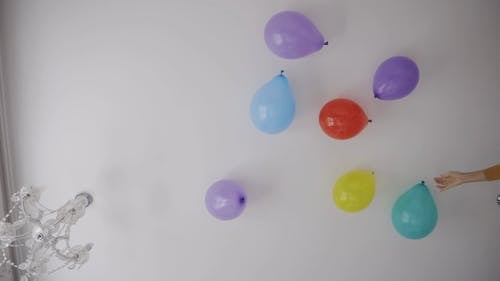 有关气球, 漂浮的, 装饰的免费素材视频