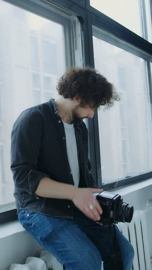 有关专业相机, 人, 垂直视频的免费素材视频