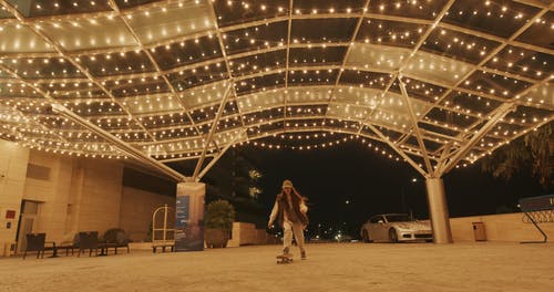 有关串灯泡, 休闲, 城市的免费素材视频