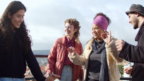 有关人, 卷发, 喜悦的免费素材视频