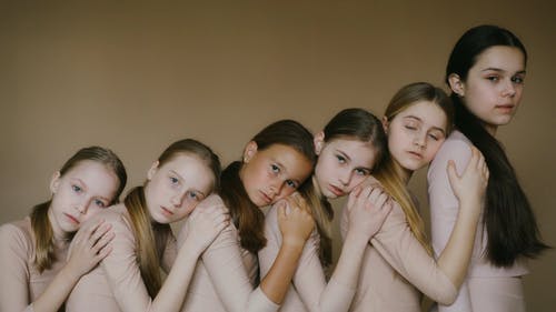 有关可爱, 多种族, 姿势的免费素材视频