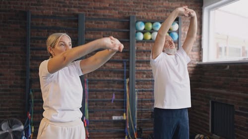 有关一对, 伸展, 健康的免费素材视频