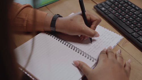 有关雇员, 写作, 成人的免费素材视频