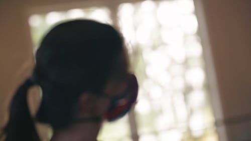 有关侧面图, 女人, 新常态的免费素材视频