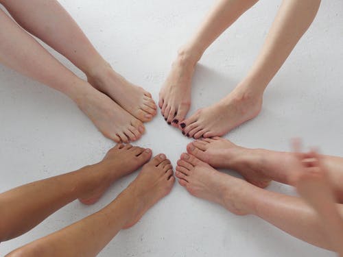 有关一起, 光脚, 尺的免费素材视频