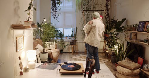 有关（顶部有小羊毛球的）羊毛帽子, 一对, 享受的免费素材视频