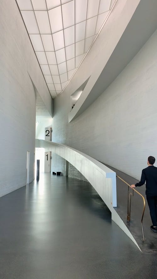 有关内部, 博物馆, 向上的免费素材视频