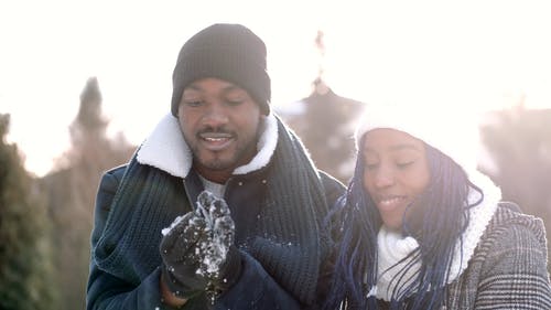 有关一对, 人, 冬季的免费素材视频