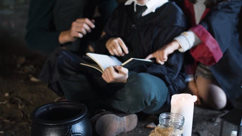 有关人物, 哈利波特, 坐的免费素材视频