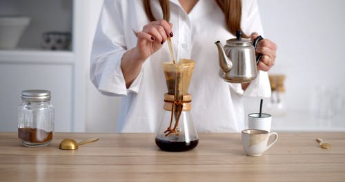 有关chemex, 咖啡, 咖啡过滤器的免费素材视频