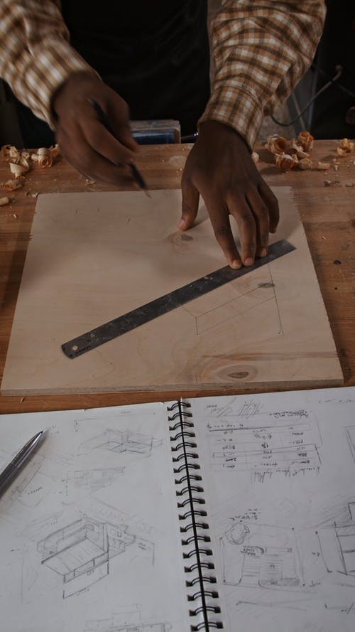 有关室内, 尺, 工人的免费素材视频