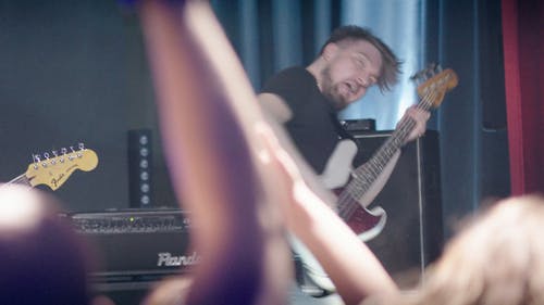 有关享受, 弹吉他, 现场乐队的免费素材视频