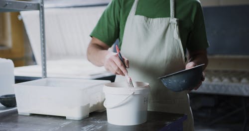 有关围裙, 室内, 工艺的免费素材视频