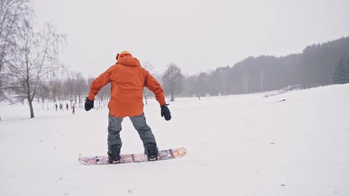 有关下雪, 冬季, 冬季夹克的免费素材视频