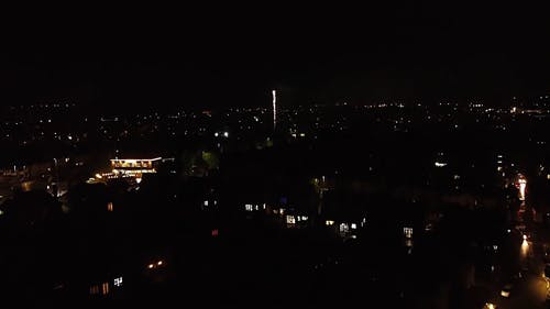 有关城市, 城市的灯光, 晚上的免费素材视频